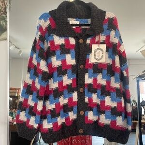 Frantic Norbert Button Up Sweater